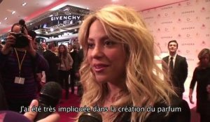 Exclu vidéo : Shakira lance son nouveau parfum chez Sephora et nous avoue vouloir encore perdre quelques kilos !