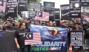 Manifestation à Kuala Lumpur pour "demander justice"