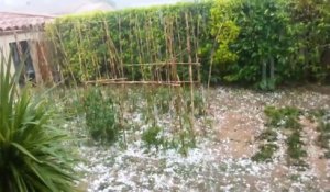 Témoins BFMTV : Orage de grêle à Tourouzelle