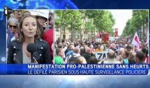 Manifestation pro-palestinienne sans heurts à Paris