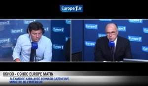 Bernard Cazeneuve : "Il faut examiner au cas par cas chaque déclaration de manifestation"