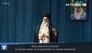 Le guide suprême iranien Ali Khamenei accuse Israël de "génocide" à Gaza