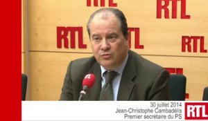 Chrétiens d'Irak : "Il faut les accueillir en France", dit Jean-Christophe Cambadélis