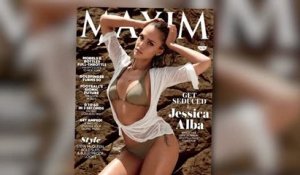 Jessica Alba est brûlante sur la couverture de Maxim