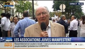 BFM Story: Rassemblement pro-israélien: les associations juives manifestent – 31/07