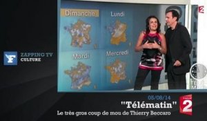 Zapping TV : Thierry Beccaro en pleine déprime en direct dans "Télématin"