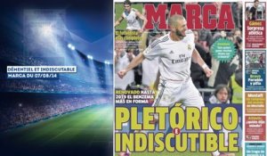La presse s’enflamme pour Benzema, le Barça et Bravo inquiètent déjà !