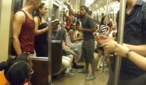 Lion King Broadway Cast Sings ‘Circle Of Life’ On NYC Subway