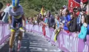 Vuelta 2012 - Etapa 16 - Video resumen - Gijon - Valgrande Pajares Cuitunigru
