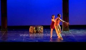 Musical dance performance at  4th Indo European Dance Festival (IEDF)