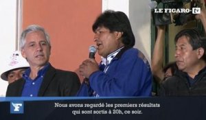 Evo Morales réélu à la tête de la Bolivie
