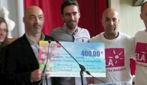 Beauvais : le champion Christophe Riblon fait la dictée aux élèves