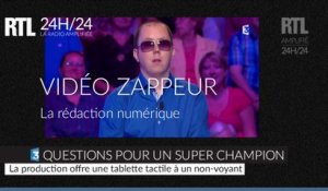 "Questions pour un Champion" offre un cadeau inapproprié à un candidat aveugle