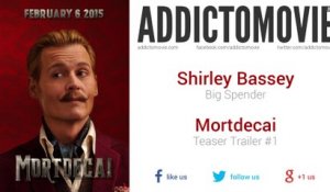 Mortdecai - Teaser Trailer #1 Music #1 (Shirley Bassey - Big Spender)