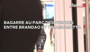 PSG - Bastia : violente agression de Brandao sur Thiago Motta
