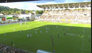 Brive-La Rochelle: Essai Alfie Mafi (BRI) - J1 - Saison 2014-2015