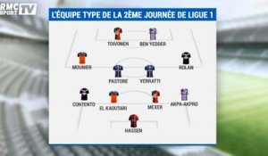 Ligue 1 : onze type 2ème journée RMC Sport