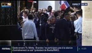 BFM Story: Les athlètes français sont reçus l'Élysée - 18/08