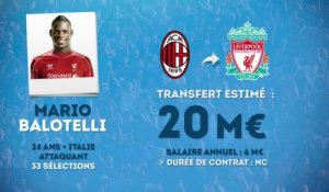 Officiel : Mario Balotelli signe à Liverpool !