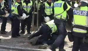 Suède : heurts entre la police et des manifestants anti-extrême droite