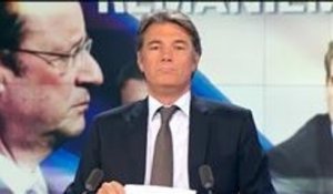 20H Politique: Remaniement: l'enjeu est de taille pour François Hollande et Manuel Valls - 25/08 2/2