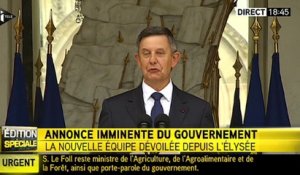 Valls II : le nouveau gouvernement