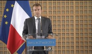 Passation de pouvoir: intégral du discours de Macron