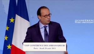 "Al-Assad ne peut pas être un partenaire de la lutte contre le terrorisme", affirme Hollande