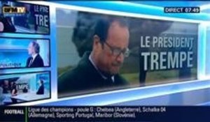 Politique Première: François Hollande sous une pluie battante, "c'est une image d'un pouvoir qui prend l'eau" - 29/08