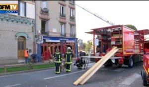 Explosion à Rosny-sous-Bois: "j'ai entendu un gros souffle"