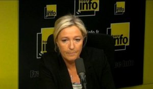 Marine Le Pen : "En cas de cohabitation, je gouvernerai et François Hollande inaugurera."