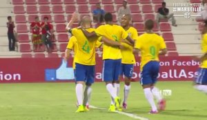 Doria buteur avec le Brésil U21