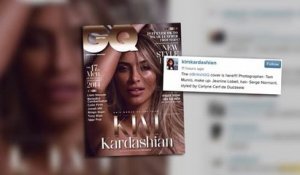 Kim Kardashian se déshabille pour la couverture de GQ Magazine