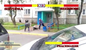 Street Fighter en version russe : 3 vieux se battent dans la rue