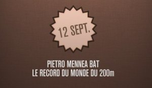 C'était le 12 septembre 1979: Pietro Mennea bat le record du monde du 200m