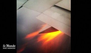 Un avion prend feu et est obligé d'atterrir en urgence