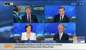 20H Politique: Vote de confiance: Manuel Valls n'a pas obtenu la majorité absolue - 16/09 1/2