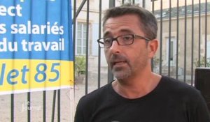Mobilisation en soutien aux salariés de Trouillet (Vendée)
