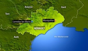 Intempéries dans le Midi: trois morts et deux disparus dans un camping de Lamalou-les-Bains