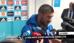 OM - Rennes (3-0): La réaction d'André Pierre Gignac