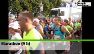 VIDEO. Tours : Les départs du marathon, des 10 et 20 km