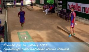 Finale tir rapide en double U23, Challenge International Denis Ravera, Sport Boules, Monaco 2014