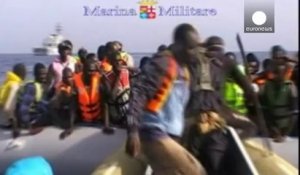 Des centaines de migrants sauvés des eaux par l'Italie