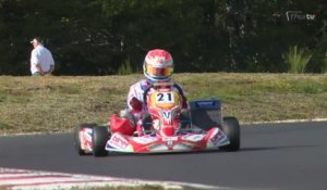 Thomas Mich Champion de France de Karting KZ 125