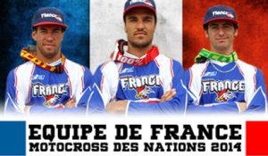 Equipe de France FFM - Motocross des Nations 2014