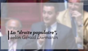 Gérald Darmanin définit la "droite populaire"
