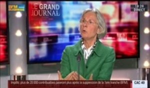Susanne Wasum-Rainer et Dominique Moïsi, dans Le Grand Journal - 25/09 1/2