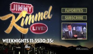 Courteney Cox chez Jimmy Kimmel pour les 20 ans de Friends