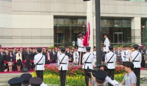 Hong Kong: manifestation prodémocratie pour la fête nationale