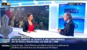 Politique Première: UMP: Nicolas Sarkozy fait face à une concurrence qui se révèle redoutable - 03/10